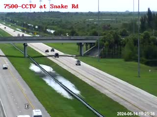 Traffic Cam I-75 W of Snake Rd