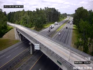 Traffic Cam I-75 @ MM 463.5 / CR-152