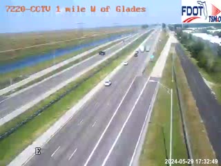 Traffic Cam I-75 W of Glades