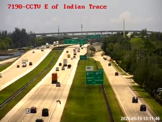 Traffic Cam I-75 E of Indian Trc