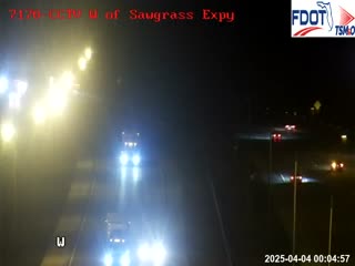 Traffic Cam I-75 W of Sawgrass Expy