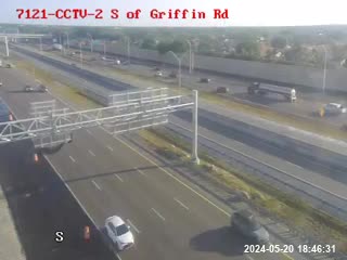 Traffic Cam I-75 S of Griffin Rd