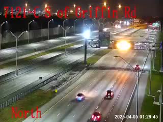 Traffic Cam I-75 S of Griffin Rd