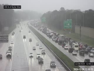 Traffic Cam I-95 N of Butler Blvd