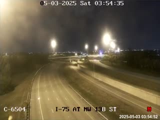 Traffic Cam I-75-NB 600' SOUTH OF HEFT