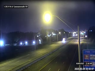 Traffic Cam I-295 W N of Commonwealth RR