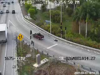 Traffic Cam SR-826 @ NW 119TH ST