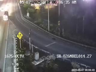 Traffic Cam SR-826 @ NW 119TH ST