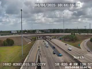 Traffic Cam SR-826 @ NW 138TH ST