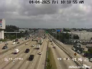 Traffic Cam SR-826 @ NW 26TH ST