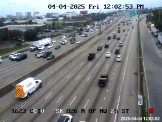 Traffic Cam SR-826 @ NW 32ND  ST