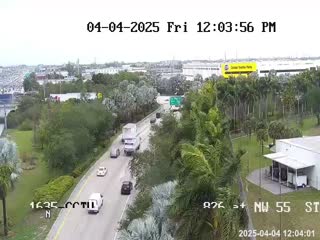 Traffic Cam SR-826 @ NW  55TH  ST