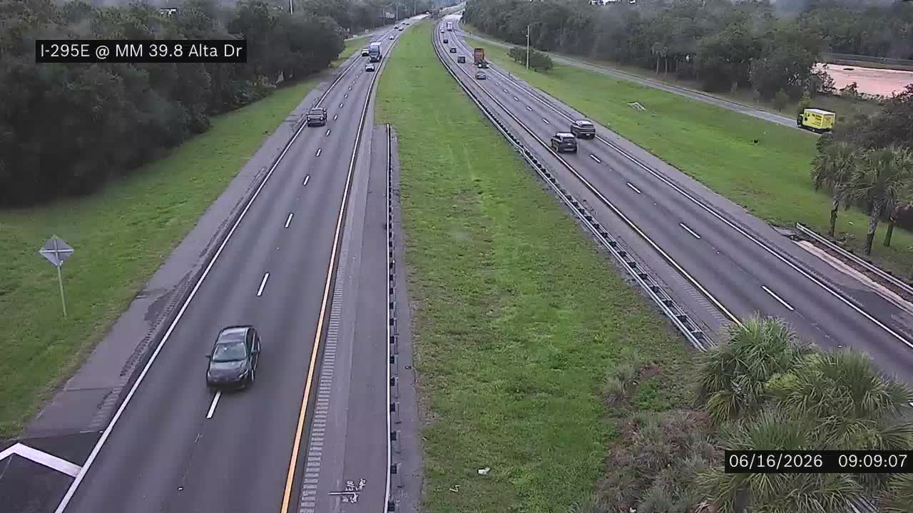 Live snapshot from I-295 E at Alta Dr