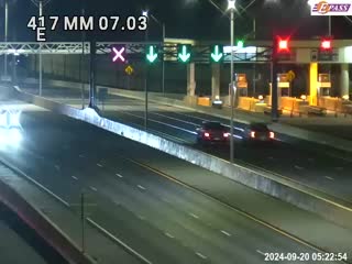 Traffic Cam SR-417 at John Young Toll Plaza