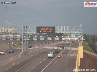 Traffic Cam SR-417 N of Landstar Blvd