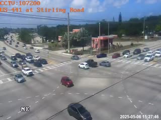 Traffic Cam SR-7 NB @ Stirling Rd