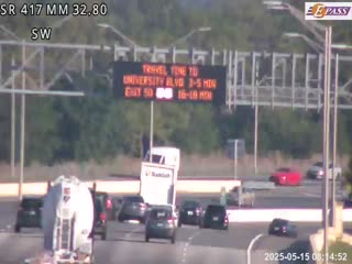 Traffic Cam SR-417 S of Valencia College Ln