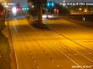 Traffic Cam Pines and NW 149th Ave