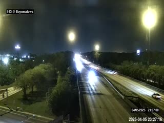 Traffic Cam I-95 at Baymeadows Rd