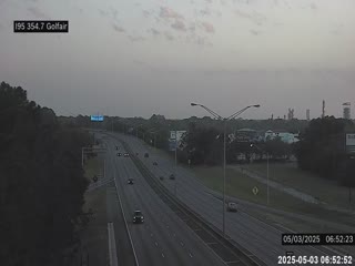 Traffic Cam I-95 at Golfair Blvd