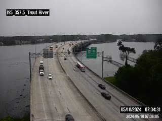 USA Jacksonville Trout River Bridge live webcam