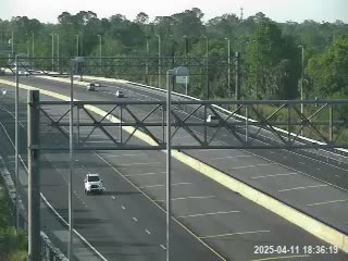 Traffic Cam SR-417 MM 47 at Lk Jesup Toll Plaza