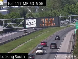 Traffic Cam SR-417 MM 53.6