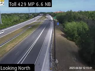 Traffic Cam SR-429 N at MM 6.6