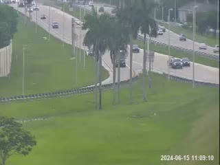 Traffic Cam Tpke MM 6 at SW 137th Ave