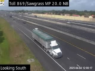 Traffic Cam SR-869 N at MM 20.0