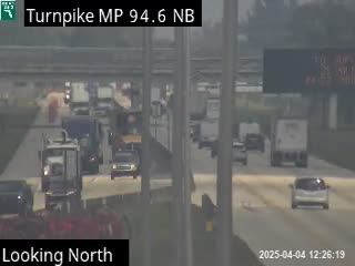 Traffic Cam Tpke MM 94.6 NB