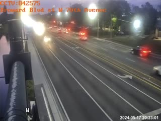 Traffic Cam Broward Blvd and NW 70th Ave