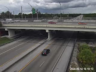 Traffic Cam Tpke MM 143.1 at Port St Lucie