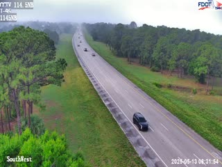 Traffic Cam I-95 MP 114.5 Northbound