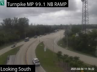 Traffic Cam Tpke MM 99.1 N