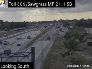 Traffic Cam SR-869 S at MM 21.1