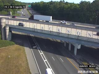 Traffic Cam I-95 at Old St Augustine Rd