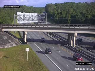 Traffic Cam I-95 at Race Track Rd