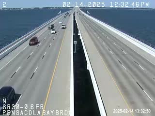 Pensacola Bay Bridge webcam