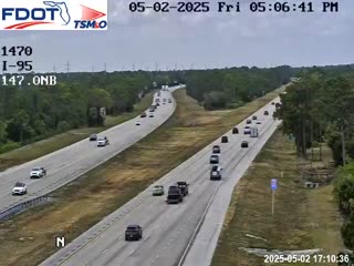 Traffic Cam I-95 MP 147.0 Northbound