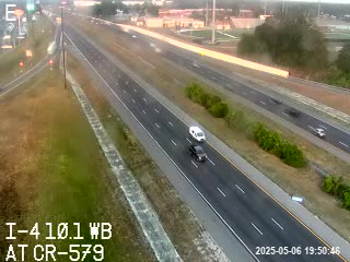 Traffic Cam I-4 at CR-579 / Mango Rd