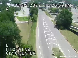 Traffic Cam I-110-MM 0.1NB-Civic Center