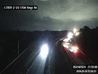 Traffic Cam I-295 W S of US-1 / New Kings Rd
