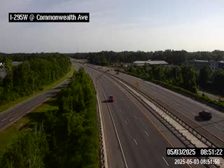 Traffic Cam I-295 W at Commonwealth Ave