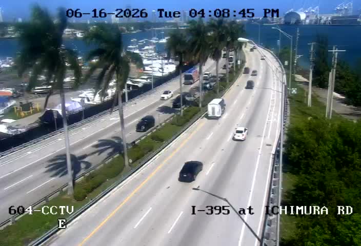 Live snapshot from I-395 at Ichimura Road