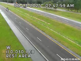 Traffic Cam I-10-MM 030.1EB-Rest Area