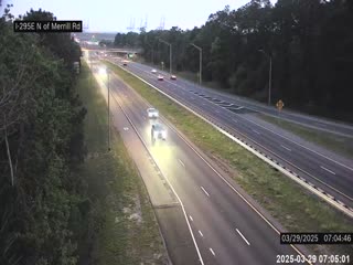 Traffic Cam I-295 E N of Fort Caroline Rd