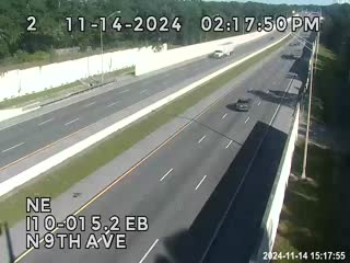 Traffic Cam I-10-MM 015.2EB-N 9th Ave