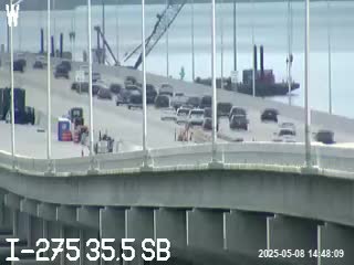 Traffic Cam I-275 at HowardFrank Br Hump