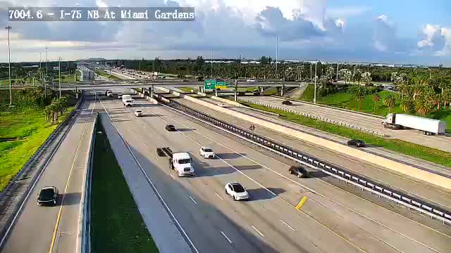 I75 NB at Miami Gardens